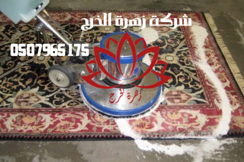 طريقة تنظيف فرش البيت بالخرج