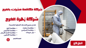 شركة مكافحة حشرات بالخرج