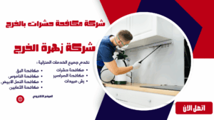 شركة مكافحة حشرات بالخرج 